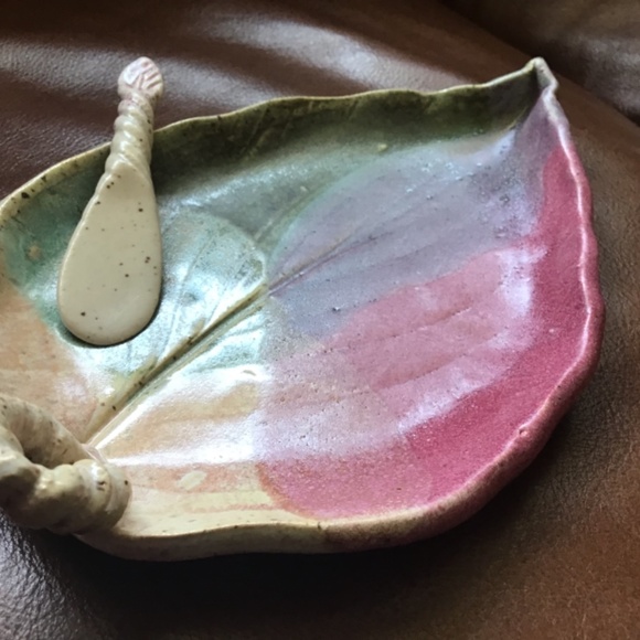 Handmade Butter Dish and Condiment Bowl - Picture 2 of 8